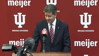 Indiana Football Coach Curt Cignetti Introductory Press Conference [upl. by Erminna473]