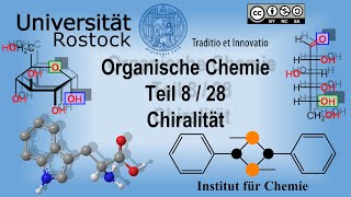 Organische Chemie Teil 8 Chiralität [upl. by Aikcir]