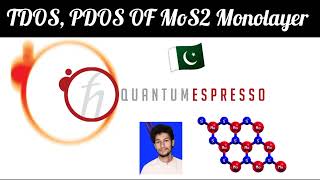 WT03TDOS PDOS OF MoS2 Monolayer [upl. by Eniagrom]