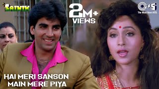 Hai Meri Sanson Main Mere Piya  Sainik  Akshay Kumar amp Ashwini Bhave  Suhasini [upl. by Ellehcin553]