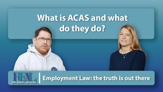 What is ACAS  Why do I need to use ACAS if I have an Employment Tribunal claim  Work Disputes [upl. by Odlanra]