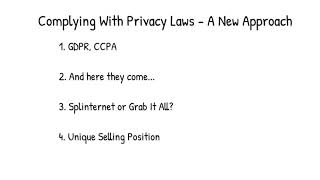 Complying With Privacy Laws  A New Approach [upl. by Nyleuqcaj]