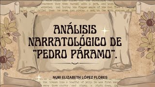 Análisis narratológico quotPedro Páramoquot de Juan Rulfo [upl. by Larkin]