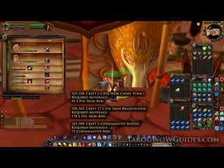 How to Level Blacksmithing 1525 Fast Easy amp Cheap  World of Warcraft [upl. by Aierbma]