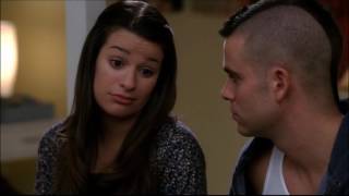 Glee  Rachel wants Puck to help her with her project 1x17 [upl. by Ambrogino]