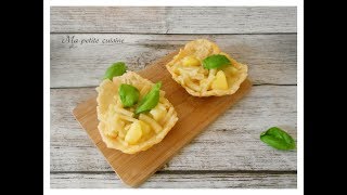 Pasta e patate con provola in cialda di parmigiano [upl. by Engamrahc]