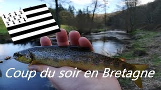 Coup du soir en Bretagne a la Truite [upl. by Lleraj647]