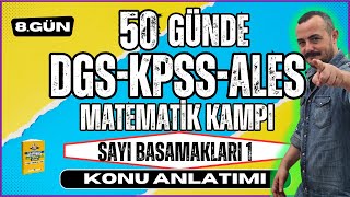 Sayı Basamakları 1  KPSSDGSALES Matematik  50 Günde KPSSDGSALES Matematik Kampı [upl. by Aicenod583]