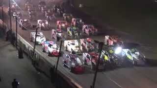 SDS Race 19  Fonda Speedway 92615 [upl. by Isdnil]