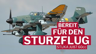 PHOENIX Stuka JU87 60cc  Bereit für den Sturzflug [upl. by Myra791]