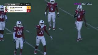 2017 MEAC Football North Carolina AampT vs South Carolina State [upl. by Lundgren64]