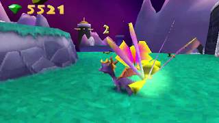 Spyro 3 Year of the Dragon Part 29 Nearing the End in Midnight Mountain [upl. by Bainbrudge]