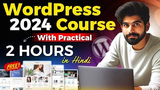 WordPress Full Course for Beginners 2024  How to Create a Website for Free Beginner to Pro [upl. by Carine778]