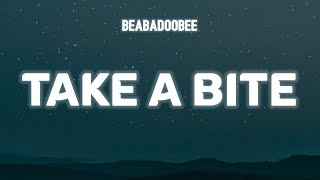 beabadoobee  Take A Bite Lyrics [upl. by Anyotal]