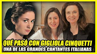 ASÍ VIVE GIGLIOLA CINQUETTI  Una de las mejores cantantes italianas [upl. by Naicul]