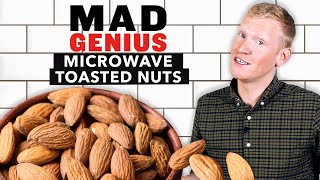 How To Toast Nuts In The Microwave  Mad Genius [upl. by Althea650]