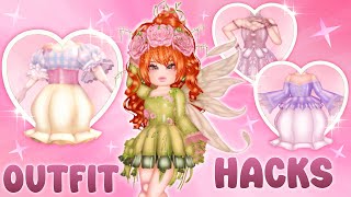 10 Cute OUTFIT HACKS Using The NEW EASTER ITEMS in Royale 🏰 High  ROBLOX [upl. by Lobel96]