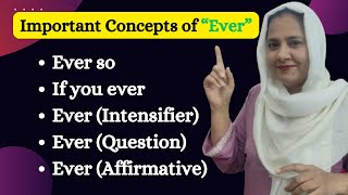 Uses of quotEverquot in English  Important Concepts of quotEverquot [upl. by Manning]