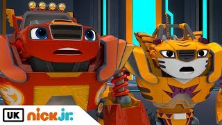 Blaze and the Monster Machines  Robot Friends  Nick Jr UK [upl. by Spielman]