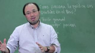 PUCP  ¿Cómo funciona la política sin partidos en el Perú Aula Abierta con Martín Tanaka [upl. by Enialed483]