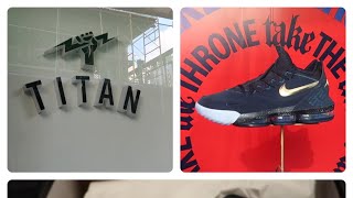 TITAN BGC STORE  NEW RELEASES  JORDAN 1 GYM RED WIN [upl. by Shayna217]