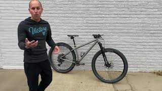 Moots Womble 29er Titanium is here [upl. by Aleekat]