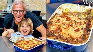 LA LASAGNA QUELLA VERA Ragù Besciamella e Pasta Fatti in Casa  Ricetta di Chef Max Mariola [upl. by Ehcnalb386]