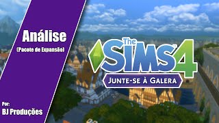 Análise The Sims 4 Juntese á Galera  BJ Produções [upl. by Bartle]