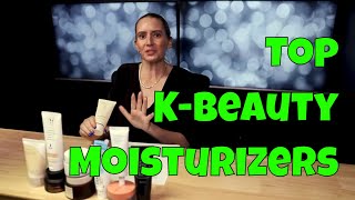 My Top Ten Current KBeauty Moisturizers and Face Creams  Fragrance Free [upl. by Liebman103]