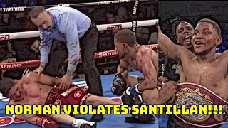 BRIAN NORMAN JR VIOLATES GIOVANI SANTILLAN IN HIS HOMETOWN TO BECOME WORLD CHAMPION [upl. by Anirtik]