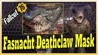 Fallout 76 Fasnacht Mask Bundle Showcasing Blissful Buffon Devious Demon Bucking Brahmin Masks [upl. by Blackstock]