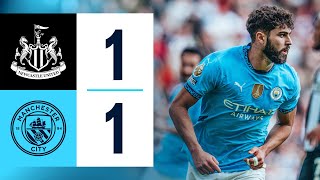 HIGHLIGHTS Newcastle 11 Man City  Gvardiol and Gordon goals ⚽️  Premier League [upl. by Eletnahs381]