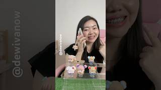 Bikin tali HP dari mini blind box miniso miniso minisoindonesiablindbox keychain dewivanow diy [upl. by Eellah]