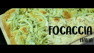 Receta de Focaccia Italiana [upl. by Jewell76]