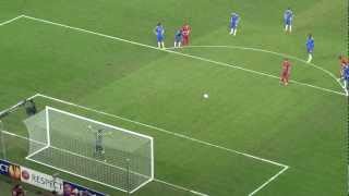 Steaua vs Chelsea 10 Gol Raul Rusescu Penalty Europa League 1080p [upl. by Nizam]