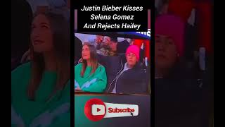 Justin Bieber REJECTING Hailey Bieber and Kisses Selena shorts justinbieber haileybieber [upl. by Maximilien750]