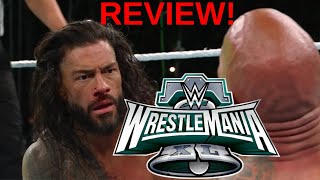 WrestleMania 40 Night 1 Review [upl. by Margarida632]