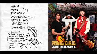 Primus Live 20031019 Celebrity Theatre  Phoenix AZ [upl. by Grannia]