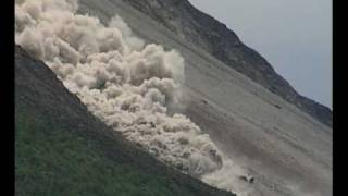 Pyroclastic flows on Mt Merapi Java Indonesia [upl. by Grane783]