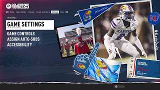 How to use a Custom Playbook in Dynasty  EA College Football 25 [upl. by Silloh]