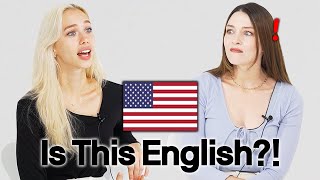 American Guessed Weird English words Meaning Is this English [upl. by Lsiel]