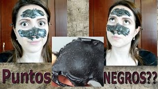 Mascarilla Negra Como Quitar Puntos Negros Super Facil y Economico [upl. by Heida702]