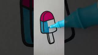 Colouring Ice Cream ASMR ✨ asmr [upl. by Annaeiluj996]