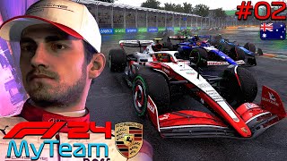 REGEN Chance auf Punkte  F1 24 MyTeam KARRIERE 2 [upl. by Ijnek]