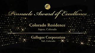 2023 Pinnacle Awards Colorado Residence [upl. by Roddy]