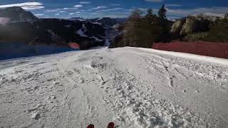 Discesa pista nera LA RIA Selva di Val Gardena  inverno 20232024 [upl. by Jacquelyn]