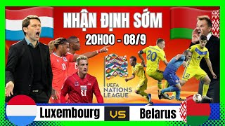 Nhận định Luxembourg vs Belarus 20h00  Đan Mạch vs Serbia 23h00 bảng 3 League C Nations League [upl. by Ocsirf]