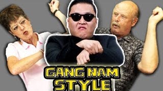 ELDERS REACT TO GANGNAM STYLE [upl. by Mandeville875]