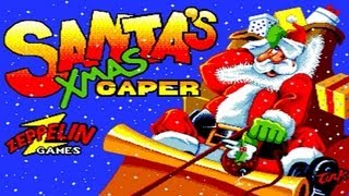 LGR  Santas Xmas Capers  Spectrum C64 PC Amiga Game Review [upl. by Schofield]