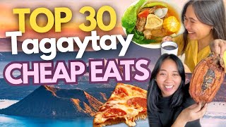 2024 Tagaytay Food Guide 30 MustTry CHEAP Eats w Prices • Best Restaurants in Tagaytay w View [upl. by Llemhar]